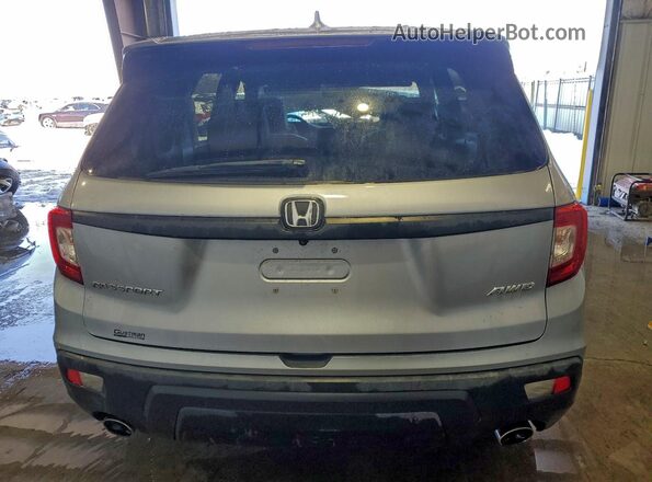 5FNYF8H50MB009952 2021 HONDA PASSPORT Silver Вид ззаду