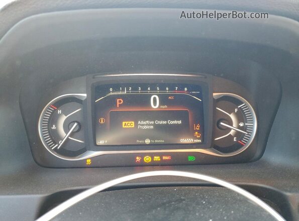 5FNYF8H52PB037885 2023 HONDA PASSPORT Черный Вид щитка приборов