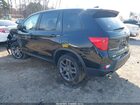2022 Honda Passport Awd Ex-l Черный vin: 5FNYF8H53NB016850