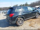 2022 Honda Passport Awd Ex-l Черный vin: 5FNYF8H53NB016850