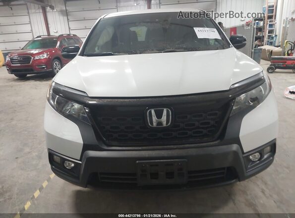 5FNYF8H54KB023205 2019 HONDA PASSPORT Белый Вид щитка приборов