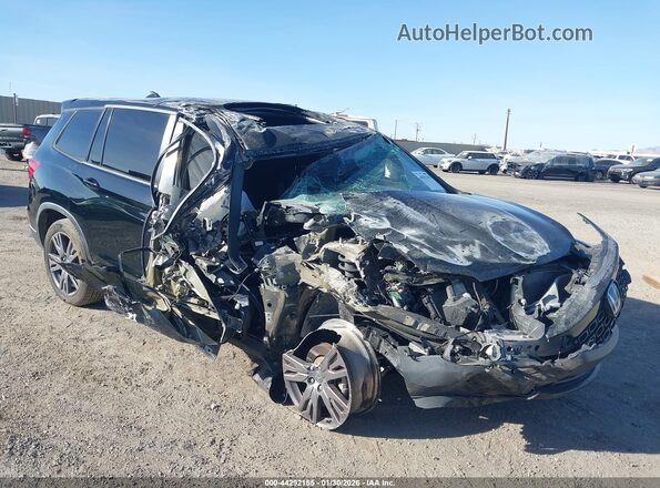 5FNYF8H59MB013451 2021 HONDA PASSPORT Черный Передняя правая четверть