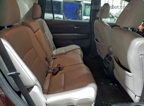 5FNYF8H59MB014874 2021 HONDA PASSPORT Burgundy Widok wnętrza z tyłu