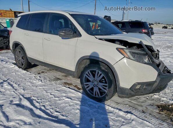 5FNYF8H59MB021890 2021 HONDA PASSPORT Белый Передняя правая четверть
