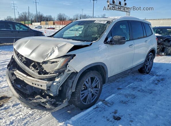 5FNYF8H59MB021890 2021 HONDA PASSPORT Белый Передняя левая четверть