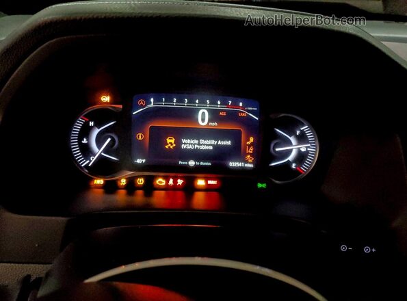 5FNYF8H5XRB010212 2024 HONDA PASSPORT Серый Вид щитка приборов