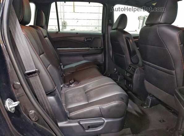 5FNYF8H60NB002820 2022 HONDA PASSPORT Черный Вид задней части салона