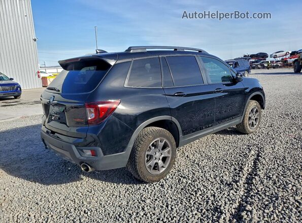 5FNYF8H61RB019633 2024 HONDA PASSPORT Черный Задняя правая четверть