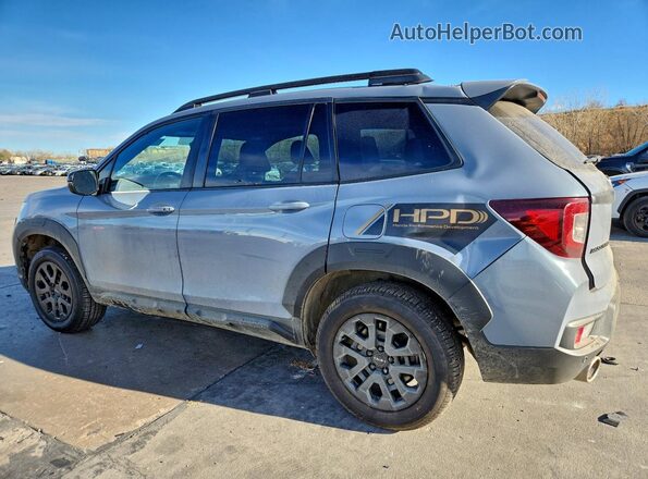 5FNYF8H67NB026662 2022 HONDA PASSPORT Серый Задняя левая четверть