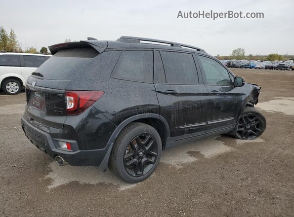 5FNYF8H8XRB501700 2024 HONDA PASSPORT Черный Задняя правая четверть