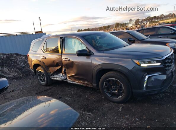 5FNYG1H26PB024342 2023 HONDA PILOT Серый Вид задней части салона