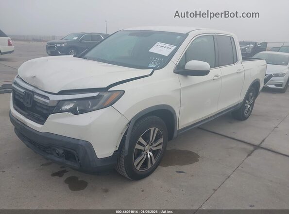 5FPYK2F42HB011783 2017 HONDA RIDGELINE Белый Передняя левая четверть