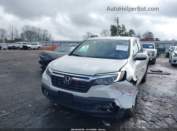 5FPYK2F66JB000180 2018 HONDA RIDGELINE Белый Передняя левая четверть