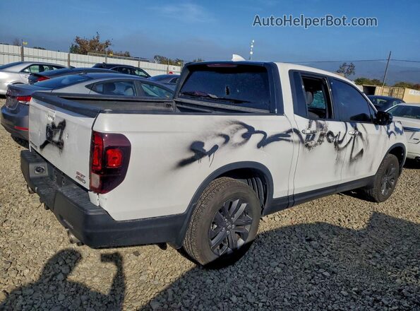 5FPYK3F10PB057347 2023 HONDA RIDGELINE Белый Задняя правая четверть