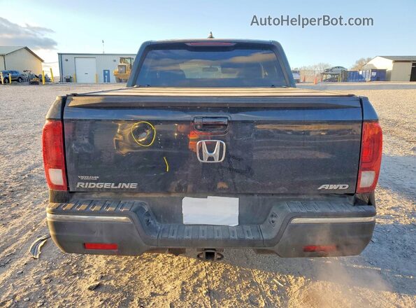 5FPYK3F11HB017196 2017 HONDA RIDGELINE Черный Вид сзади