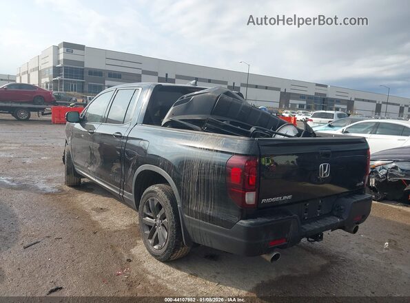 5FPYK3F12PB048780 2023 HONDA RIDGELINE Серебряный Задняя левая четверть
