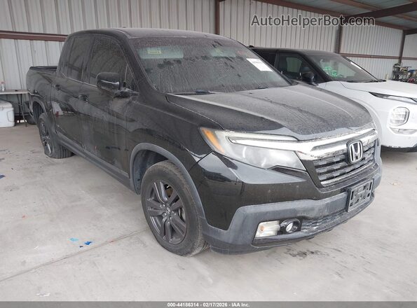 5FPYK3F15KB029665 2019 HONDA RIDGELINE Черный Передняя правая четверть