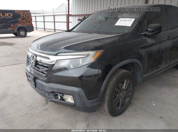 5FPYK3F15KB029665 2019 HONDA RIDGELINE Черный Передняя левая четверть
