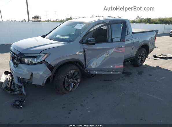 5FPYK3F1XRB009308 2024 HONDA RIDGELINE Серый Передняя левая четверть