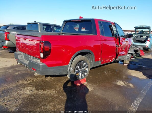 5FPYK3F1XSB030889 2025 HONDA RIDGELINE Бордовый Задняя правая четверть