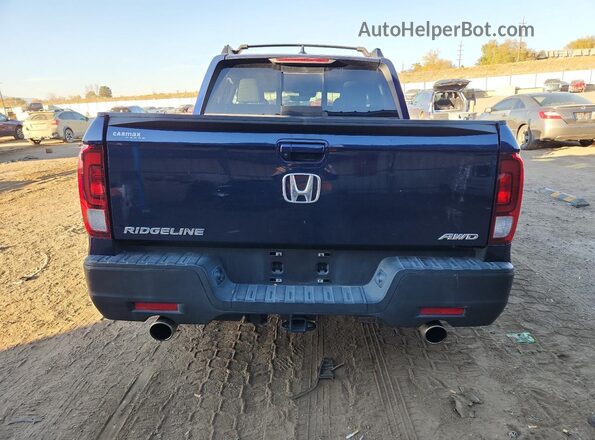 5FPYK3F50MB027196 2021 HONDA RIDGELINE Синий Вид сзади