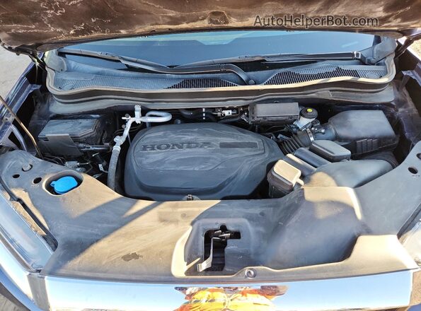 5FPYK3F50MB027196 2021 HONDA RIDGELINE Синий Вид задней части салона