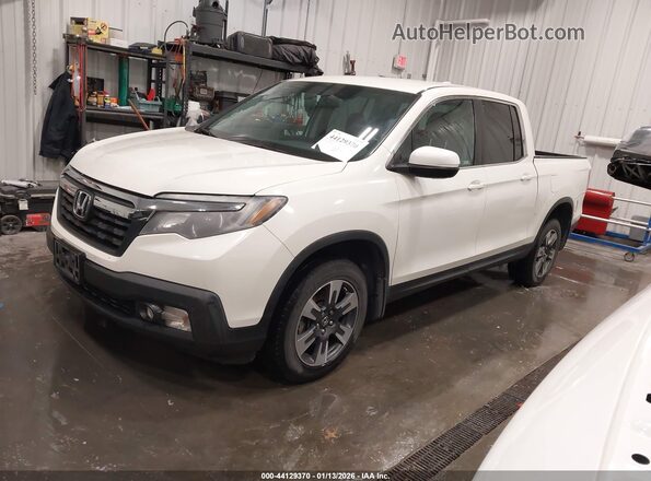 5FPYK3F51JB014081 2018 HONDA RIDGELINE White Przód lewy