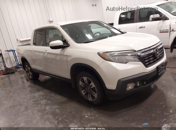 5FPYK3F51JB014081 2018 HONDA RIDGELINE White Przód prawy