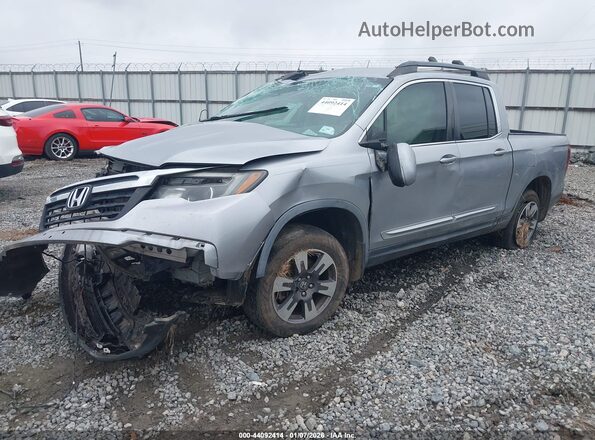 5FPYK3F52HB016514 2017 HONDA RIDGELINE Серебряный Передняя левая четверть
