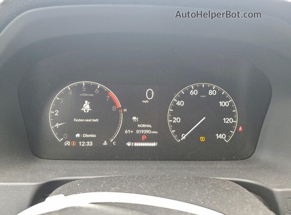 5FPYK3F52RB018894 2024 HONDA RIDGELINE Черный Вид щитка приборов