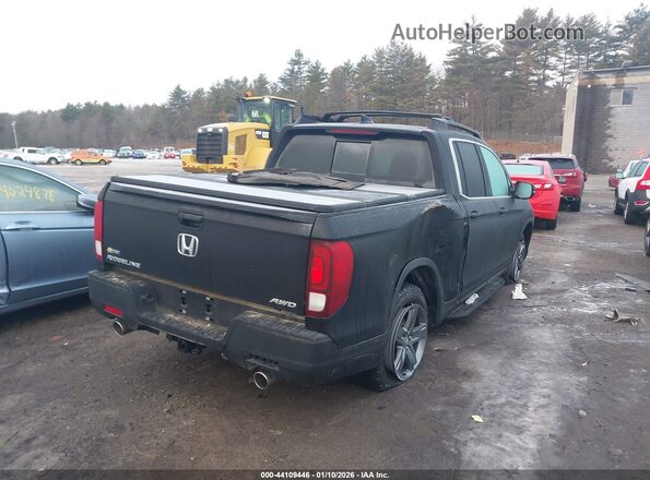 5FPYK3F53PB059905 2023 HONDA RIDGELINE Черный Задняя правая четверть