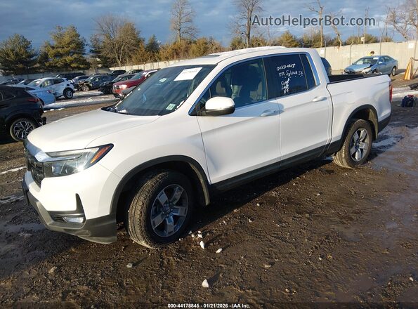 5FPYK3F56SB010237 2025 HONDA RIDGELINE Белый Передняя левая четверть