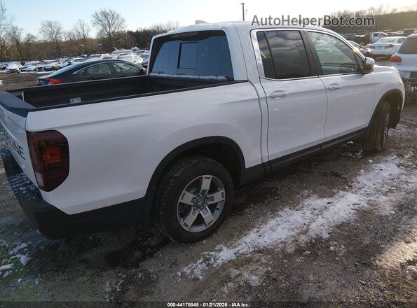5FPYK3F56SB010237 2025 HONDA RIDGELINE Белый Задняя правая четверть