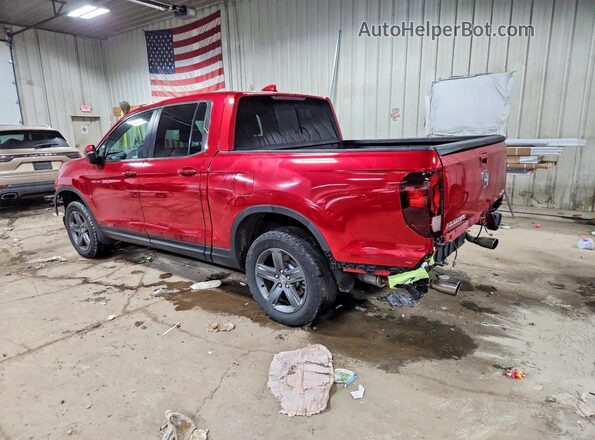 5FPYK3F57PB067117 2023 HONDA RIDGELINE Красный Задняя левая четверть