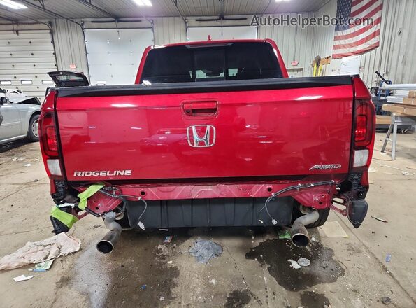5FPYK3F57PB067117 2023 HONDA RIDGELINE Красный Вид сзади
