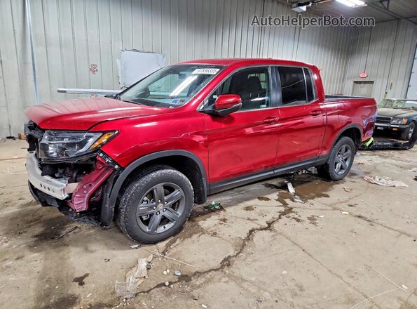 5FPYK3F57PB067117 2023 HONDA RIDGELINE Красный Передняя левая четверть