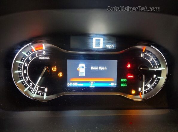 5FPYK3F57PB067117 2023 HONDA RIDGELINE Красный Вид щитка приборов