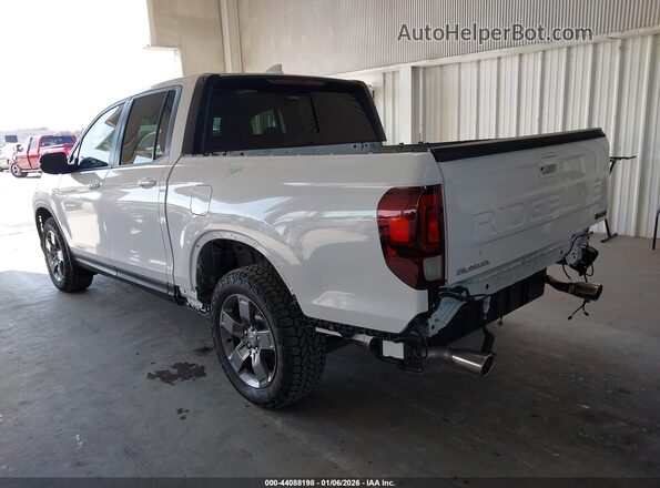 5FPYK3F60SB009853 2025 HONDA RIDGELINE Белый Задняя левая четверть