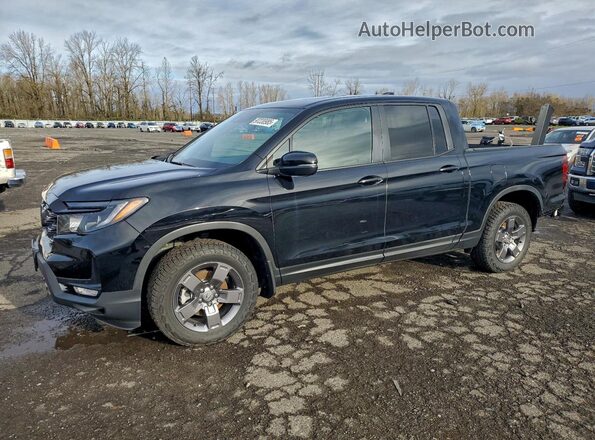 5FPYK3F65RB026559 2024 HONDA RIDGELINE Black Vista tres cuartos delantera izquierda