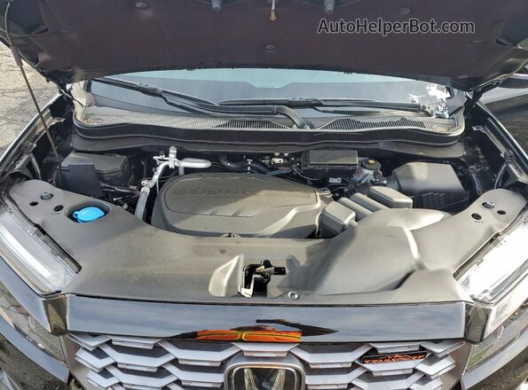 5FPYK3F65RB026559 2024 HONDA RIDGELINE Black Vista interior trasera