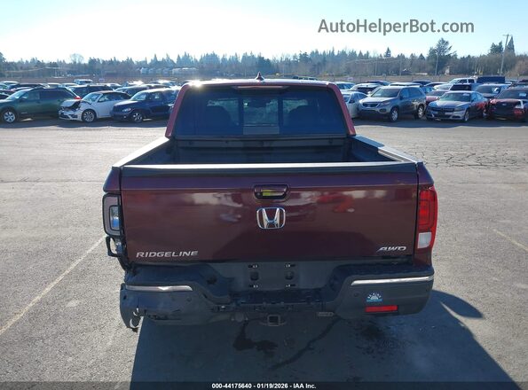 5FPYK3F71KB024354 2019 HONDA RIDGELINE Burgundy 