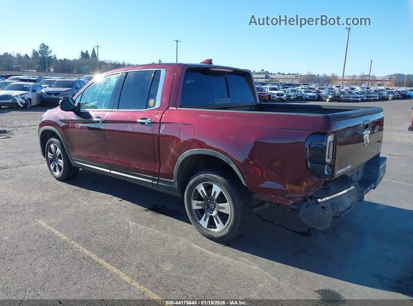 5FPYK3F71KB024354 2019 HONDA RIDGELINE Burgundy Tył lewy