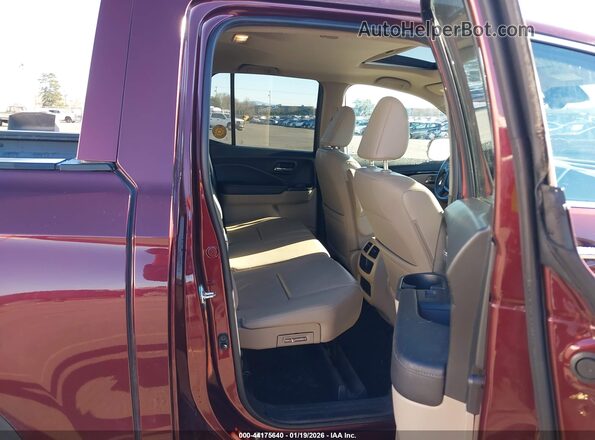 5FPYK3F71KB024354 2019 HONDA RIDGELINE Burgundy Widok naklejki z numerem VIN