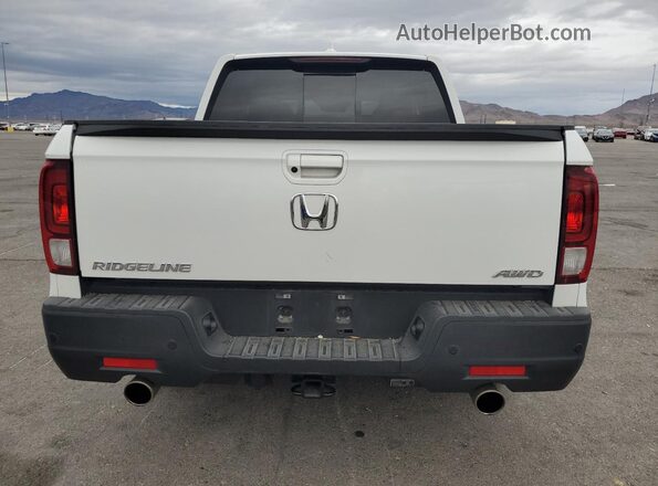 5FPYK3F71NB003895 2022 HONDA RIDGELINE Белый Вид сзади