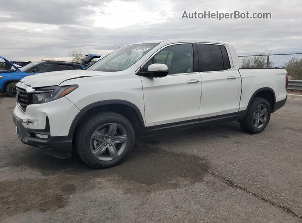 5FPYK3F71NB003895 2022 HONDA RIDGELINE Белый Передняя левая четверть