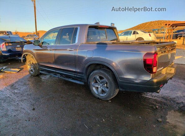 5FPYK3F71NB010541 2022 HONDA RIDGELINE Gray Tył lewy