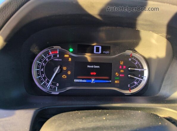 5FPYK3F71NB010541 2022 HONDA RIDGELINE Gray Widok zestawu wskaźników