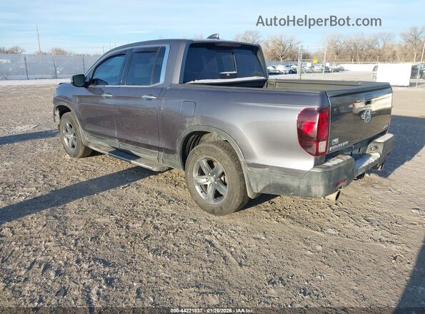 5FPYK3F71NB010572 2022 HONDA RIDGELINE Серый Задняя левая четверть