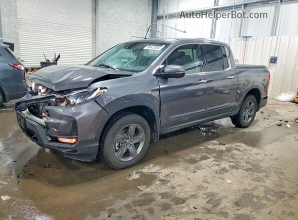 5FPYK3F73PB053846 2023 HONDA RIDGELINE Серый Передняя левая четверть