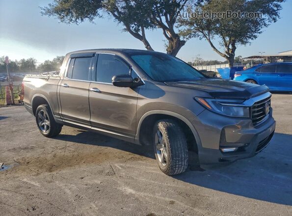 5FPYK3F74NB013000 2022 HONDA RIDGELINE Gray Przód prawy